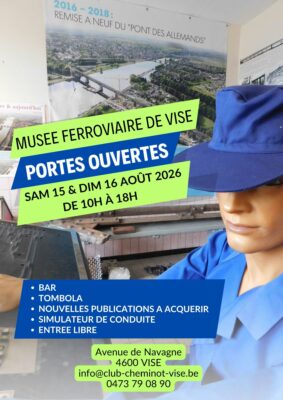 Portes ouvertes à Musée ferroviaire à Visé